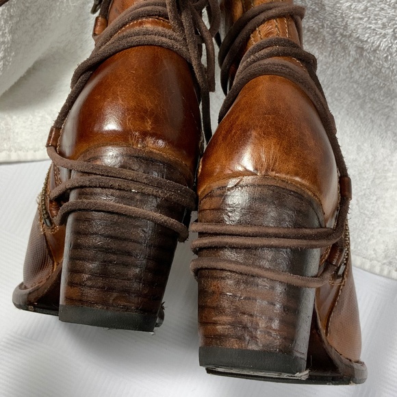 Like New Bed Stü Blaire Cobbler Heeled Boots - SZ 7 - Picture 4 of 16